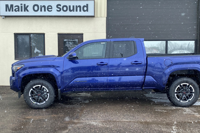 Toyota 2024 Tacoma with professional window tint in North Bay